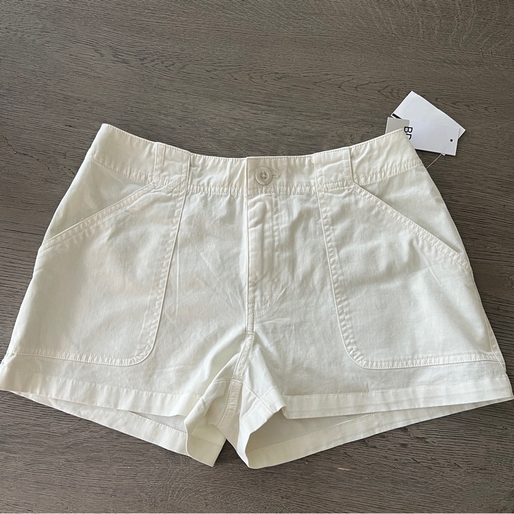 BP. Nordstrom Ivory High Waisted Shirts Size 4